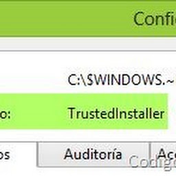 Eliminar carpeta Windows.old y otras protegidas por TrustedInstaller