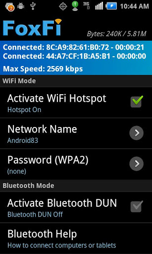How To Turn Android Phone into a WiFi Hotspot Using FoxFi App