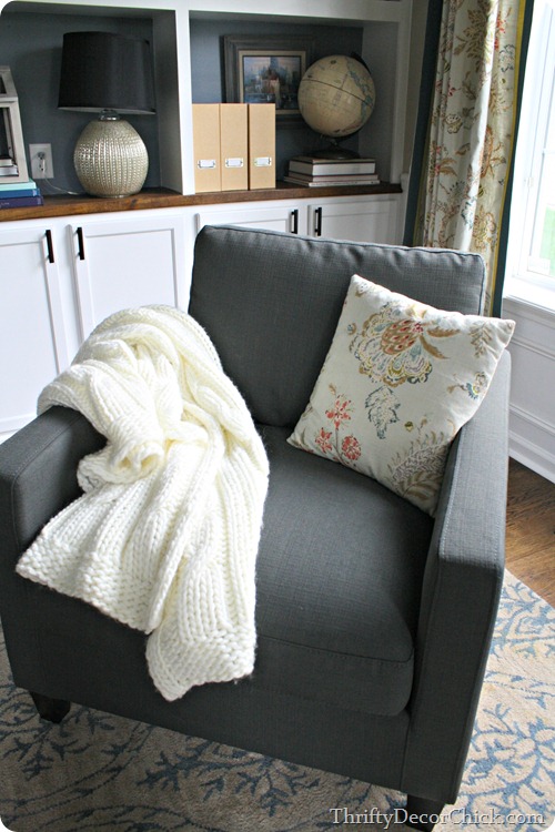 cable knit throw Ikea