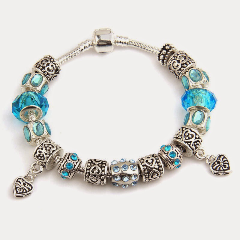 charm bracelets for girls silver
