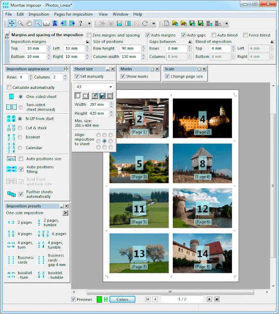 What is Imposition ? Montax Imposition Software Screenshot