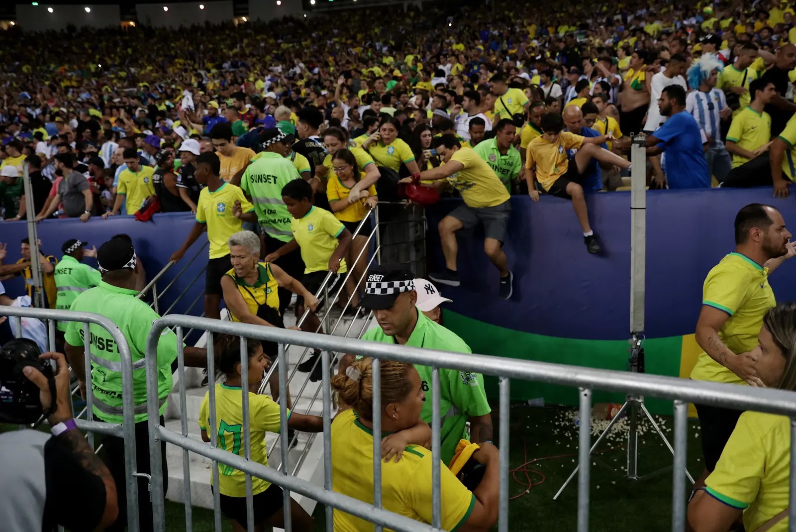 Chaos Erupts Brazil vs. Argentina World Cup Qualifier Delayed Due to Crowd Violence
