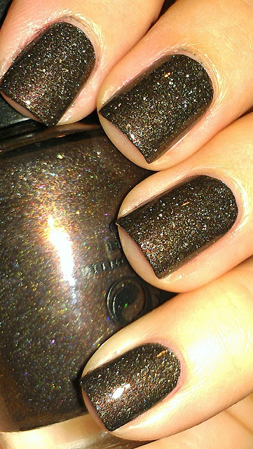 brown scattered holo