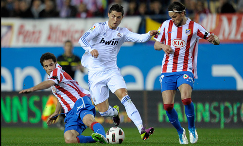 Ronaldo, Atletico Madrid - Real Madrid