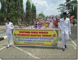 Pawai Budaya Kabupaten Kuantan Singingi di Hadiri Mambang Mit Wagub Riau