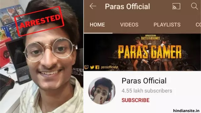 भारतीय Youtuber पारस