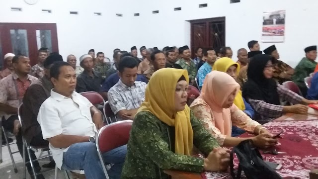 DANRAMIL 10 MOJOLABAN DAMPINGI CAMAT HADIRI MUSRENBANGDES DESA KRAGILAN