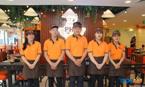 Đồng phục góp phần tạo nên thương hiệu nhà hàng