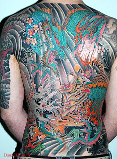 Backpiece Japanese Dragon Tattoo Designs