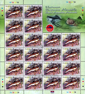 Semi Aquatic Animals 30c Stamps Sheet