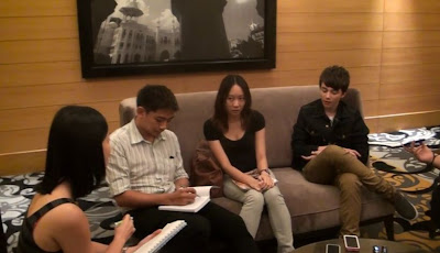 Greyson at his Press Conference in Malaysia - 2012 Video