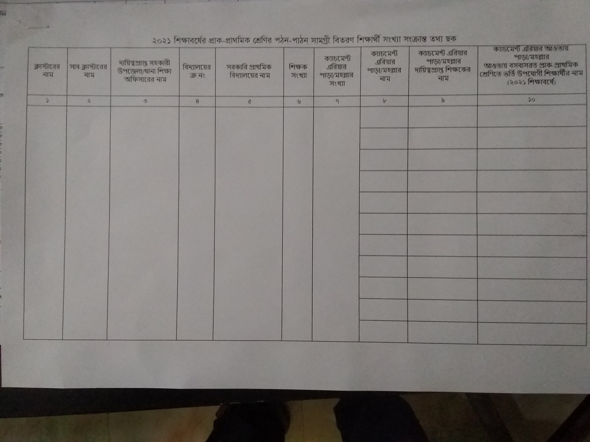 book student list