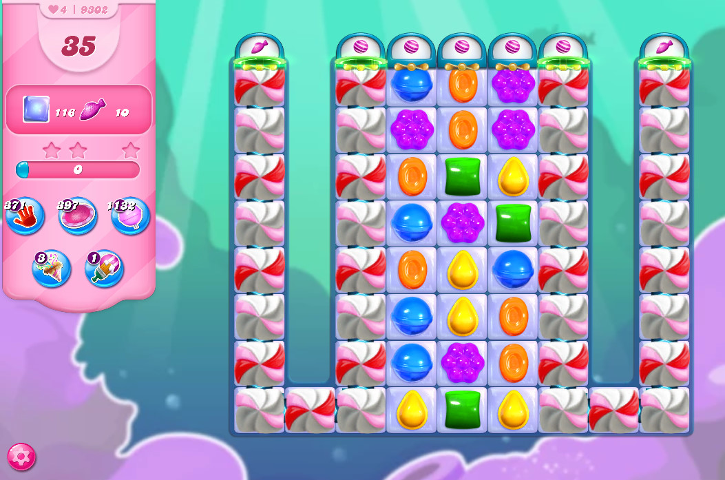 Candy Crush Saga level 9302