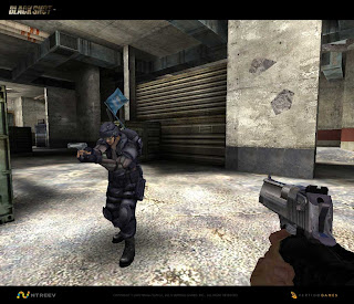 Black Shot features partner system, back pack system and other unique systems never seen in other FPS online games. The partner system enables two players to share HP, bullets and range of vision so that they can fight in better coordination. With back pack system, players can carry other items in addition to weapon, hence making multiple attack modes possible. Black Shot is the first online game develped by Korean Vertigo Games.