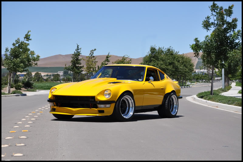 Datsun 240Z Yellow and not Mellow