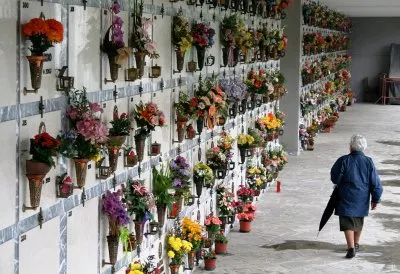 Un cimitero di Napoli