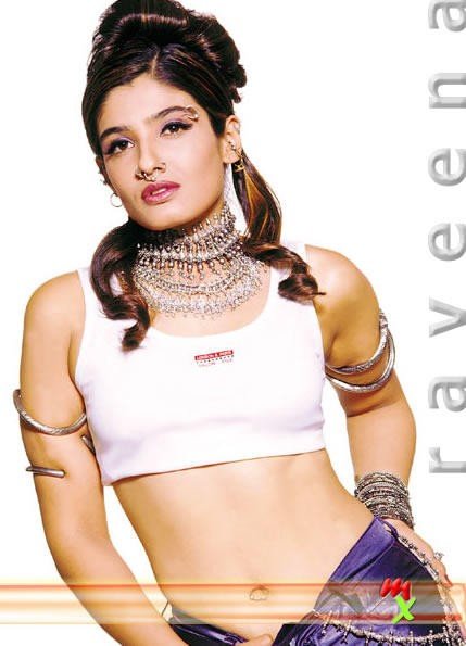 Raveena tandon hot navel