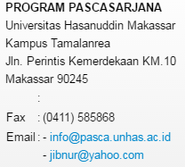 Januari 2019 Sekolah Pascasarjana Universitas Hasanuddin