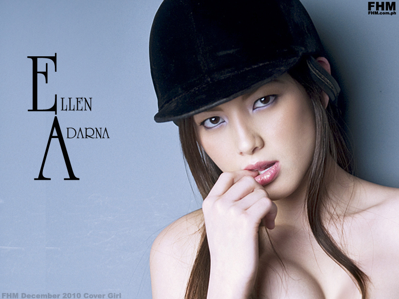 ELLEN ADARNA FHM WALL DESKTOP WALLPAPER DESIGN