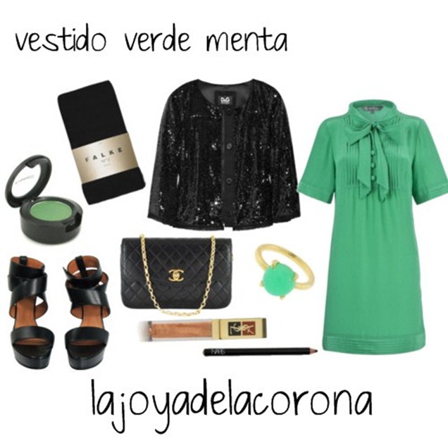 vestido verde