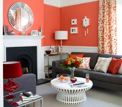 Living rooms In Red