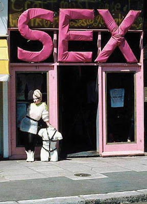 Sex, el local de Vivienne Westwood y Malcom MacLaren en King Roads, Londres, 1975