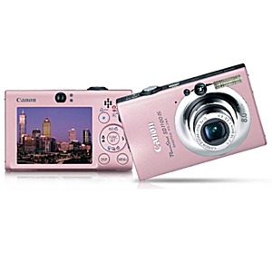 canon powershot pink