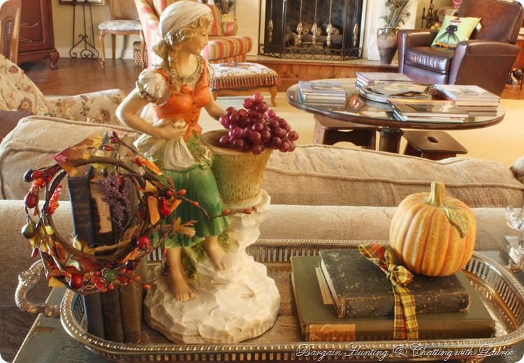 Fall Decor-Bargain Hunting with Laurie