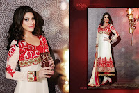 Embroidered Stylish Frocks 2013-2014 Catalog By Karma Trendz-05