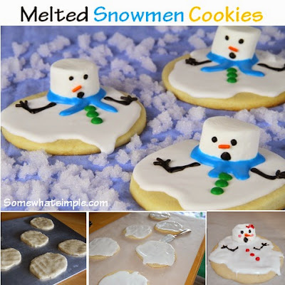 http://www.somewhatsimple.com/melted-snowman-cookies/