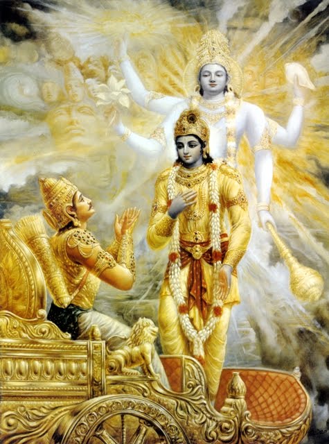 Krishna Reveals the Topmost Knowledge to Arjuna