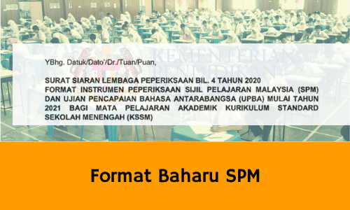 Format Baharu Instrumen Bahasa Melayu Spm 2021