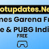 Rajkotupdates News Games: Garena Free fire & PUBG india (Recent News Updates)