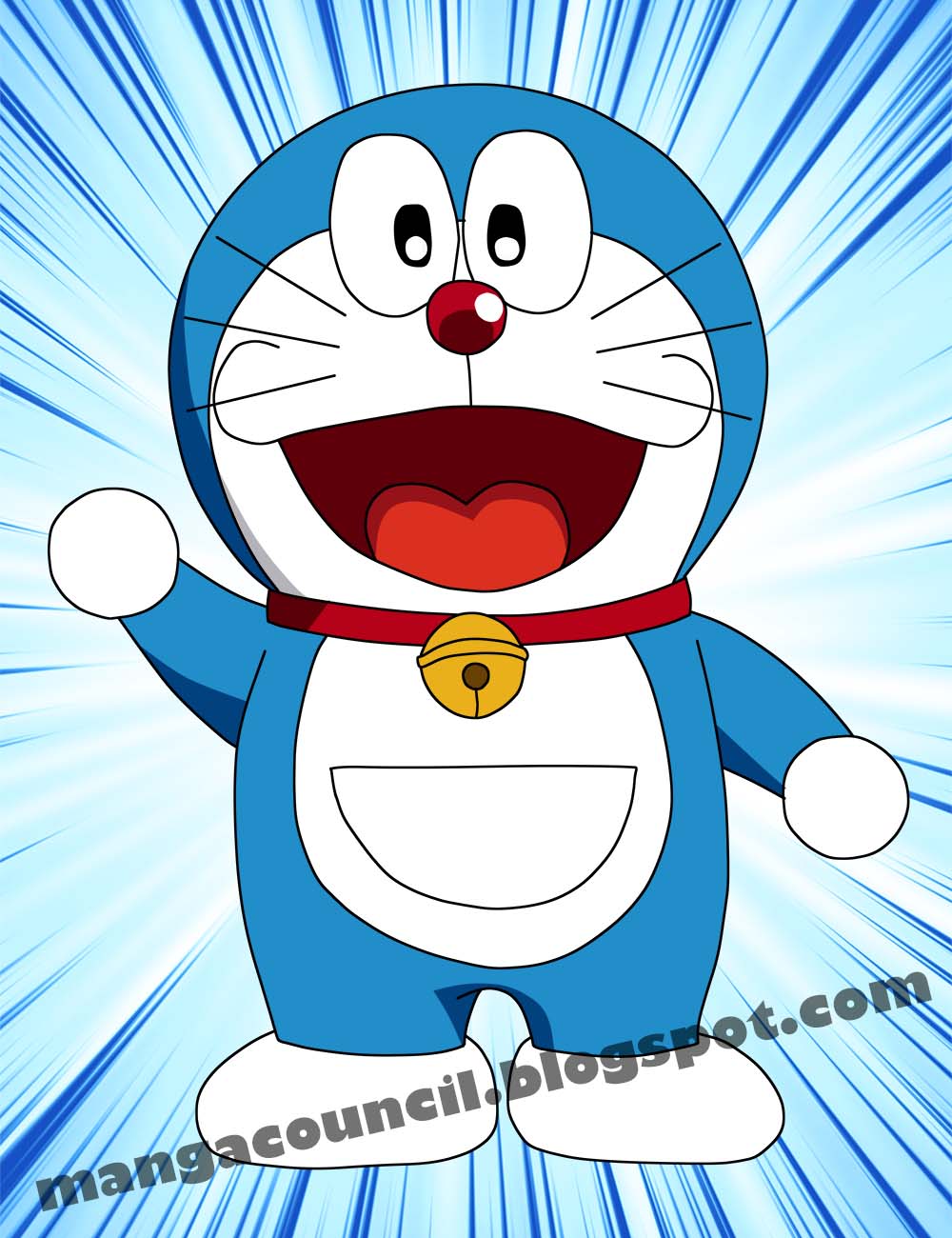 Cara Menggambar Anime  Doraemon dengan Cepat Manga Council