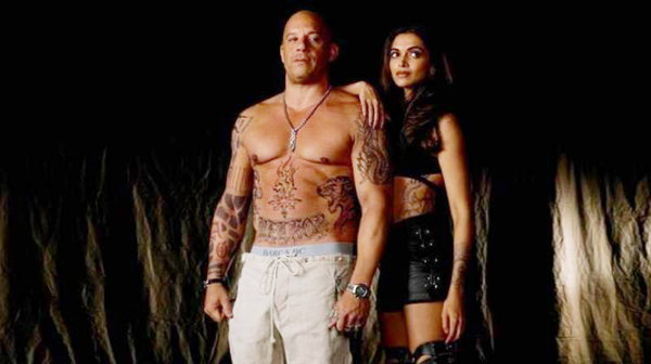 Deepika as Serena and Vin Diesel as Xander in XXX.