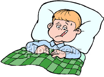 0060-0812-0803-0116_Boy_in_Bed_with_a_Fever_clipart_image.jpg