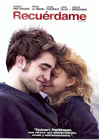 Poster de Recuerdame, con Robert Pattinson