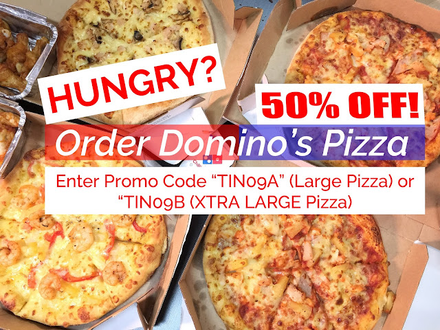 [Singapore] PROMO CODE: 50% OFF Domino's Pizza!