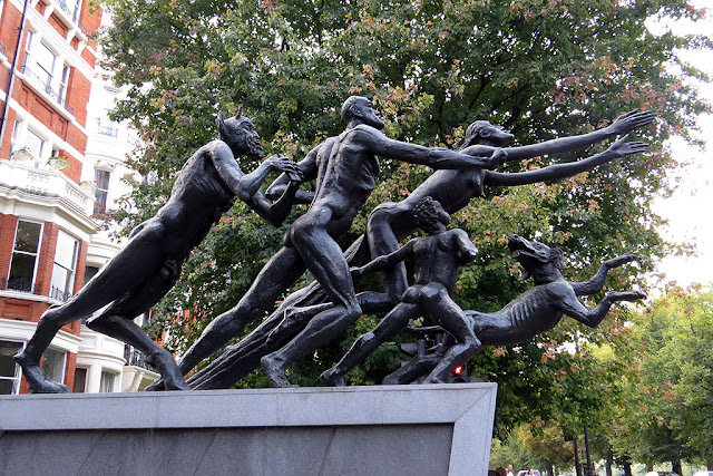 The Rush of Green by Jacob Epstein, Edinburgh Gate, Knightsbridge, London