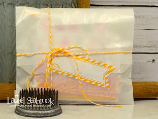 SRM Stickers Blog - Mini Birthday Cards by Laurel - #cards #mini #stickers #birthday #twine #labels #glassine bag