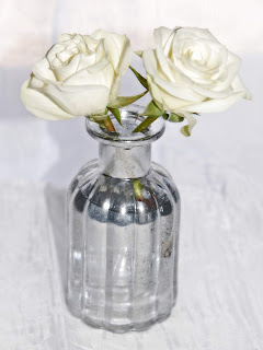 diy mercury glass vase