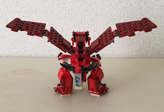 LEGO 31032　クリエイター　ファイヤードラゴン　レビュー