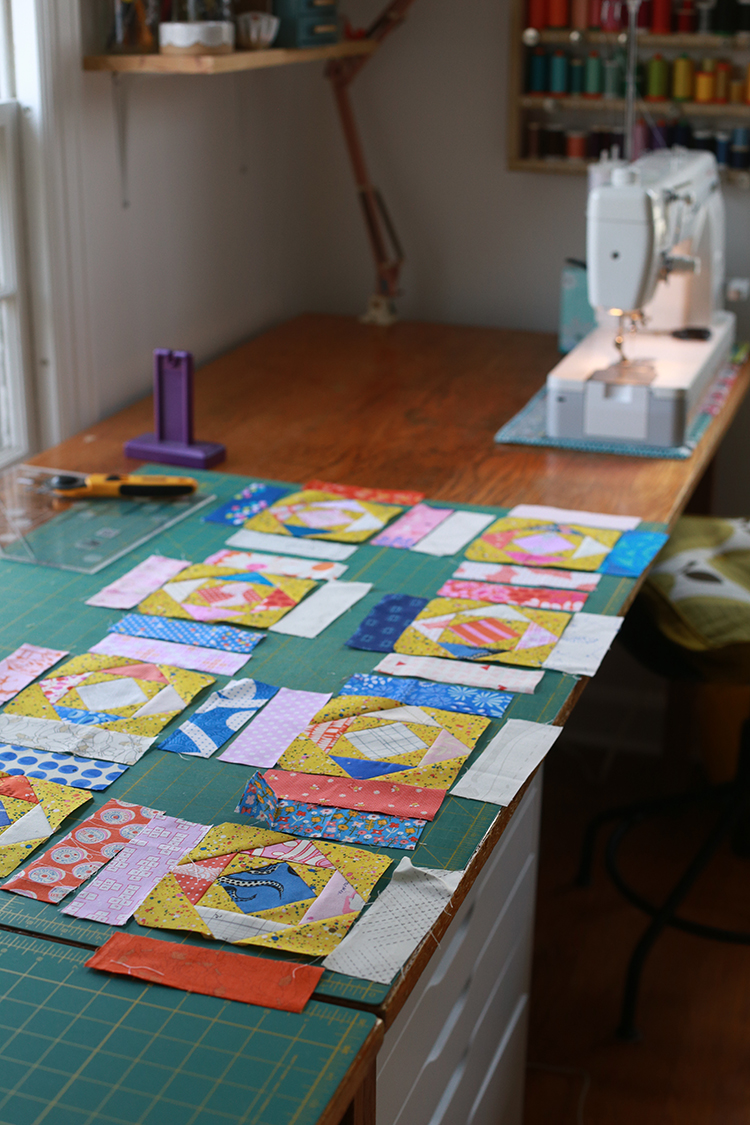 In Color Order: Tips for Keeping Your Sewing Table Organized and