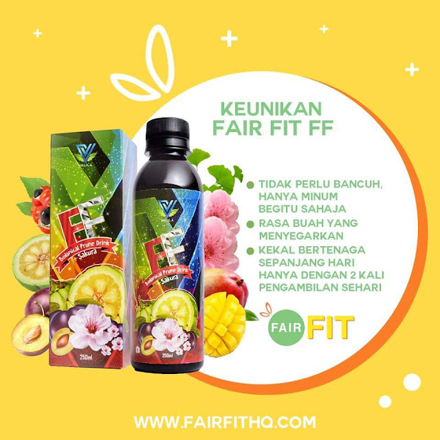 FAIR FIT MENGAWAL BERAT BADAN DAN SELERA MAKAN - Fair Fit ! Apa Fair Fit ini?? Kalau korang nak tahu Fair Fit ini, merupakan produk keluaran Cik Epal dan suaminya Jofliam ! Fair Fit ini ramai yang gelarkannya sebagai JUS KURUS ! Tapi, sebenarnya Fair Fit ini, bukan sahaja untuk kurus. Malah banyak keistimewaannya. Nanti mummy cerita ye ! Mummy baru juga mengambil FAIR FIT untuk MENGAWAL BERAT BADAN dan SELERA MAKAN. Pepaham je lah breastfeeding mom ni macam mana ! Selera makan tu, macam apa ! Setiap masa LAPAR ! Padahal dah breakfast nasi lemak, lunch pun nasi juga. Dinner? Memang nasi jug lah hahaha. So, badan ni, membesar jangan cakaplah !    FAIR FIT MENGAWAL BERAT BADAN DAN SELERA MAKAN         Orang kata, usaha tangga kejayaan. Oleh itu...mummy memang tak tunggu dah...terus ambil FAIR FIT untuk MENGAWAL BERAT BADAN DAN SELERA MAKAN mummy sebelum terlambat !       Eh..eh..breastfeeding boleh ambil FAIR FIT ke? Yes, ibu-ibu yang sedang menyusukan anak (anak lebih 6 bulan) boleh ambil Fair Fit dah ! Insyaallah selamat !    KELEBIHAN FAIR FIT SELAIN MENGAWAL BERAT BADAN DAN SELERA MAKAN   Ha....Fair Fit ini, bukan sahaja mengawal berat badan dan selera makan tau tapi ada banyak kelebihan Fair Fit ini , seperti :-    Kelebihan Fair Fit : Mengawal Selera Makan  Kelebihan Fair Fit : Mengawal Berat Badan   Kelebihan Fair Fit : Membakar lemak  Kelebihan Fair Fit : Menambah Tenaga  Bab menambah tenaga ni, mummy rasa penting untuk persiapan bulan puasa Ramadan. Tak adalah badan lesu yakmat kan !   Kelebihan Fair Fit : Merawat Kulit  Kelebihan Fair Fit : Mencerahkan kulit  KEUNIKAN FAIR FIT     Keunikan Fair Fit   *Satu-satunya produk istimewa yang menggabungkan teknologi formula untuk putih dan kurus  *Sesuai untuk lelaki dan perempuan    *Tidak perlu bancuh, boleh terus minum. Rasanya macam mana? Masam masam manis ! Sedap !  *Rasa buah dan mengekalkan tenaga sepanjang hari    * Gerenti tiada kesan kembali gemuk selepas berhenti  * Tiada cirit birit, sembelit atau kesan yang tidak menyenangkan  BELI FAIR FIT DENGAN AGEN @fairfitselangordarulehsan     Beli Fair Fit dengan agen @selangordarulehsan jommm.. trusted seller Fair Fit.  COD (kawasan terpilih), serta pengeposan segera (same day) atau courier.  FREE delivery ! FREE gifts pun ada tau !     TESTIMONI CIK EPAL KURUS DENGAN FAIR FIT       Testimoni kurus dengan Fair Fit ini, founder Cik Epal dah test sebelum Fair Fit ini di jual dan di keluarkan.  Nampak tak perubahan Cik Epal tu ha? CIk Epal ,akin berseri, cantik dan kurus kan?  Tunggu 3 bulan, mummy tepek gambar mummy pulak ye !  BAHAN-BAHAN YANG ADA DALAM FAIR FIT !  Apa bahan yang ada dalam Fair Fit? FairFit merupakan produk kurus yang diperbuat daripada bahan semula jadi seperti Garcinia Cambogia, Prune, Sakura, African Bush Mango, Guarana dan Ginkgo Biloba.  Antara khasiat bahan-bahan tersebut :- .                                 FAIR FIT SELAMAT ! ADA HALAL DAN PENGELASAN MINUMAN DARI KKM  Dalam mencari produk kurus yang sesuai, kita bukan melihat kepada keberkesanannya sahaja tetapi kita juga harus melihat sejauh mana sesuatu produk itu SELAMAT DIGUNAKAN  FairFit telah disahkan selamat oleh pengkelasan makanan dan minuman KEMENTERIAN KESIHATAN MALAYSIA (KKM) (No.Rujukan : 150617/06/022)  FairFit juga telah mendapat pengesahan HALAL daripada JAKIM.  Jangan tunggu lama sangat jom dapatkan Fair Fit dari kami :  Whatsapp : http://www.wasap.my/60126460421/nakfairfit  Instagram : https://www.instagram.com/fairfitselangordarulehsan/?hl=en