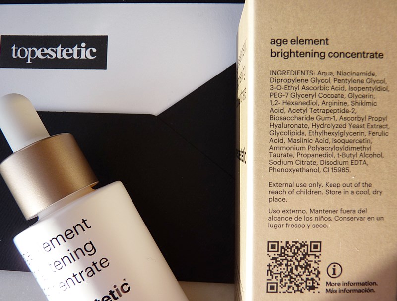 Mesoestetic Age Element Brightening Concentrate skład inci ingredients