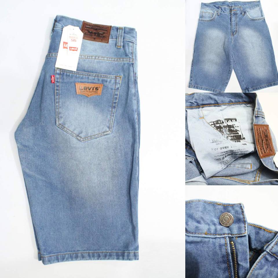  Celana  Jeans Pendek Pria