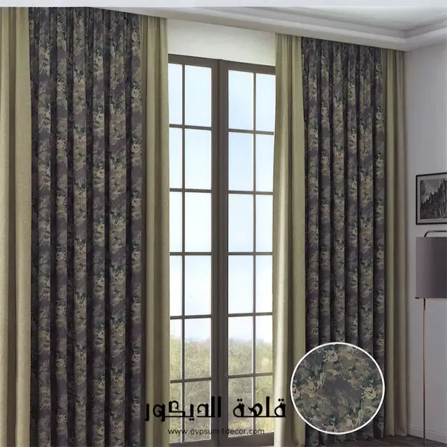 Modern-curtains-living-room-in-UAE