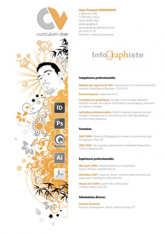 25 excelentes ejemplos de curriculum vitae creativos 