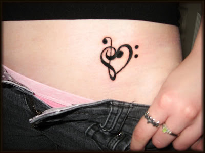 musical tattoo. musical tattoo designs.