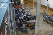 Pencurian Motor di Rental Playstation Tuban Terekam CCTV